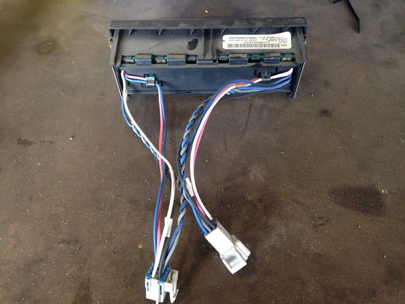 International 3459776C4 switch panel from 2013 International Prostar, used - view 4 of 4