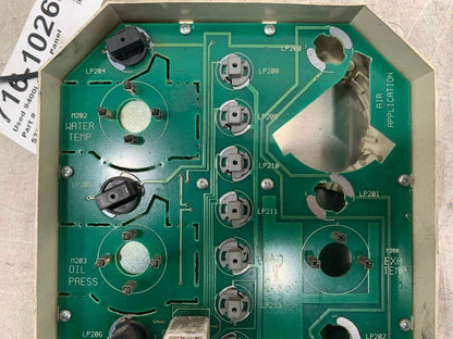 International 3503478C91 gauge panel from 2000 International 9400I, used - view 8 of 8