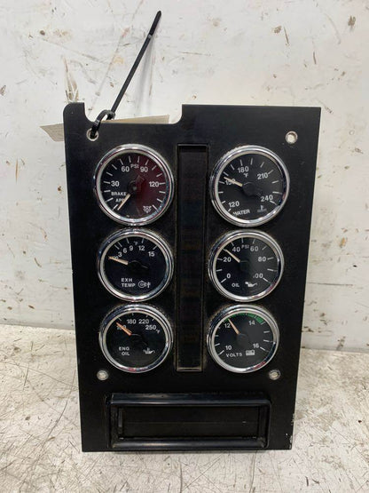 International 3517417C91 gauge panel from 1998 International 9100, used