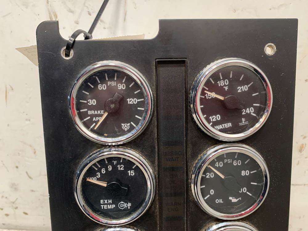 International 3517417C91 gauge panel from 1998 International 9100, used - view 2 of 5
