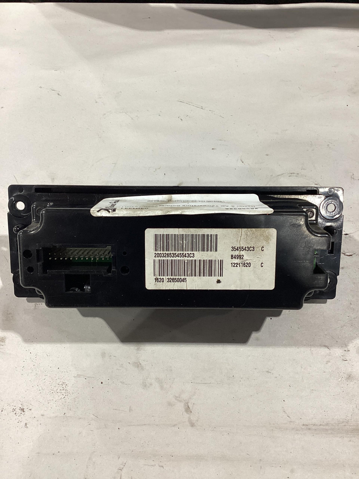 International 3544443C3 heater / A/C temperature control from 2004 International 4300, used - view 2 of 3