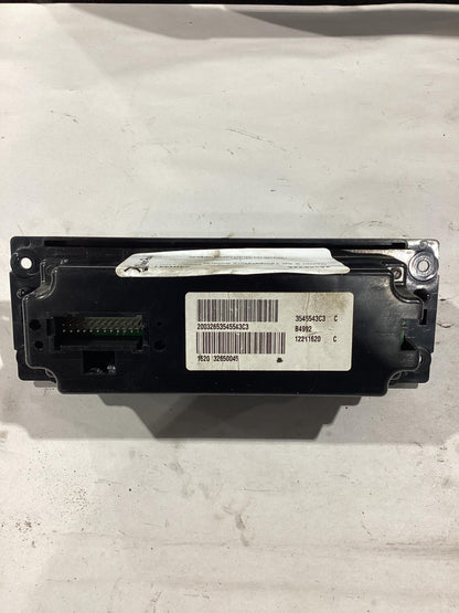 International 3544443C3 heater / A/C temperature control from 2004 International 4300, used - view 2 of 3