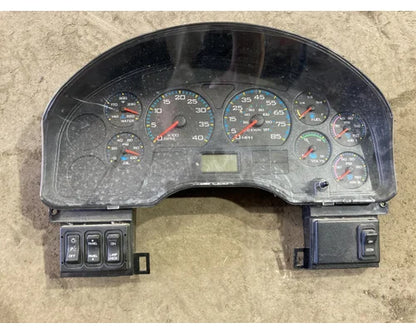 International 3587198F94 instrument cluster (8 gauge) from 2006 International CE, used