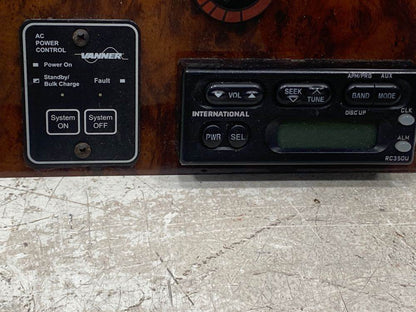 International 3592516C91 sleeper climate control panel from 2006 International 9400I, used - view 3 of 6