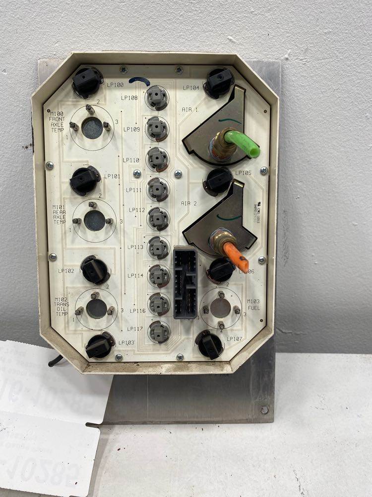 International 3592583C91 gauge panel from 2006 International 9200I, used - view 2 of 3
