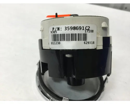 International 3598691C2 turbo boost pressure gauge from 2012 International Prostar, used - view 2 of 2