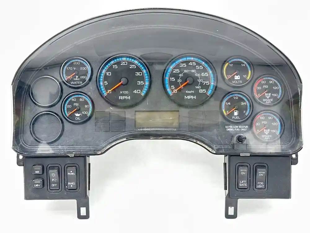 International 3626975F95 instrument cluster from 2009 International 4400, used