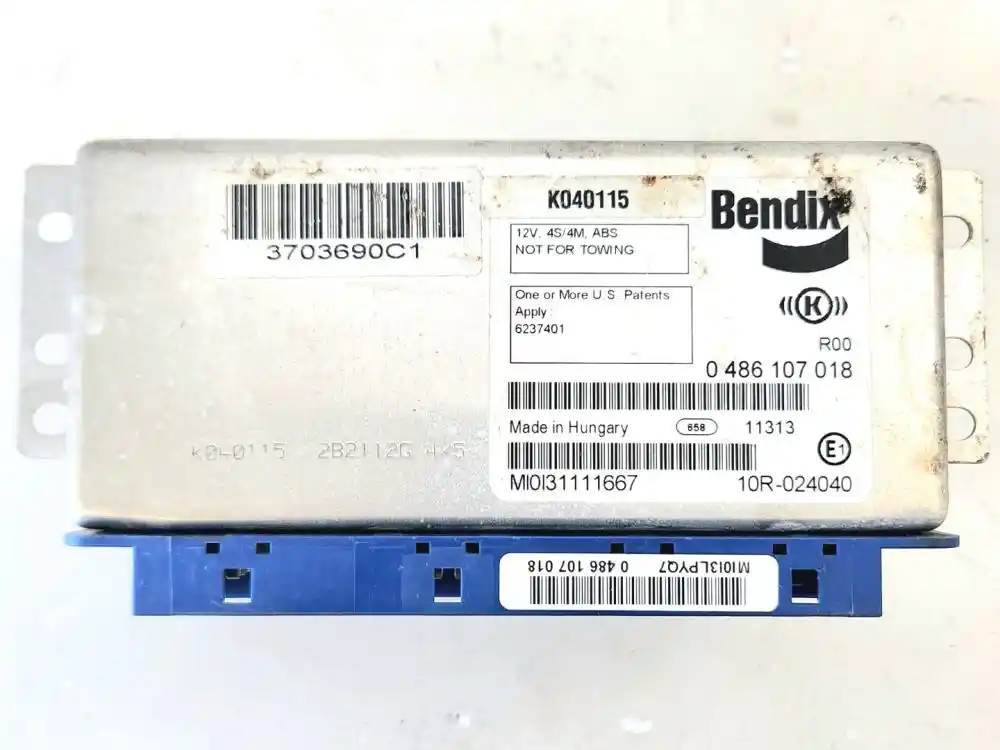 International 3703690C1 ABS control module from 2013 International Durastar 4300, used