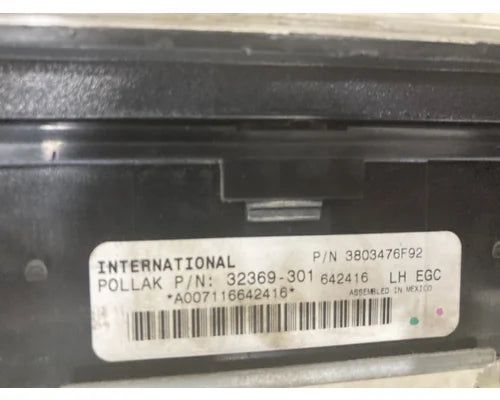 International 3803476F92 instrument cluster (9 gauge) from 2008 International CE, used - view 3 of 3