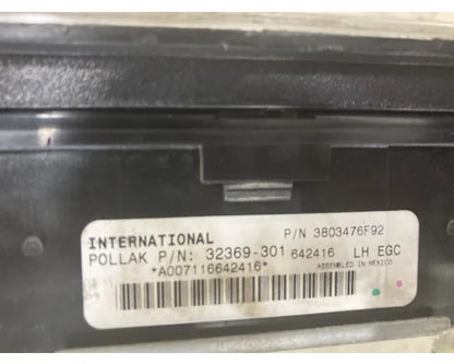 International 3803476F92 instrument cluster (9 gauge) from 2008 International CE, used - view 3 of 3