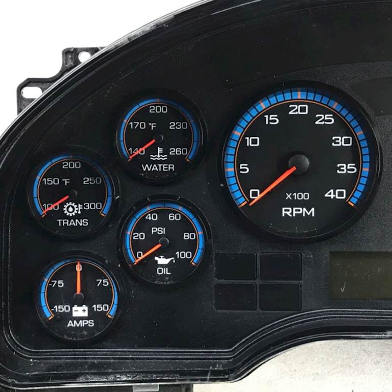 International 3803476F96 instrument cluster from 2007 International, used - view 2 of 7