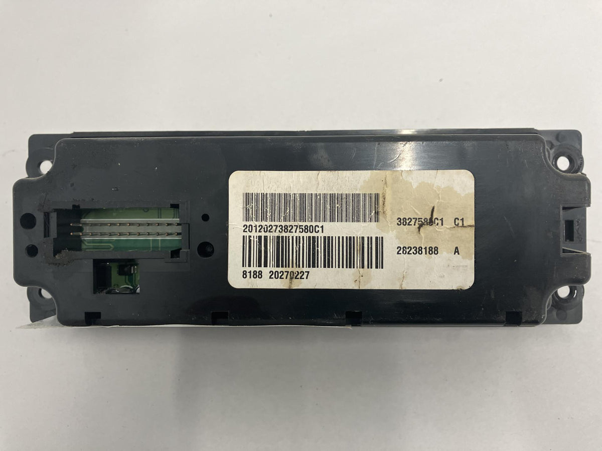 International 3827588C1 heater / A/C temperature control from 2013 International Transtar (8600), used - view 2 of 3