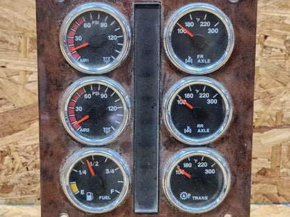 International 3833537C91 instrument cluster from 2012 International Paystar 5900I, used - view 2 of 5