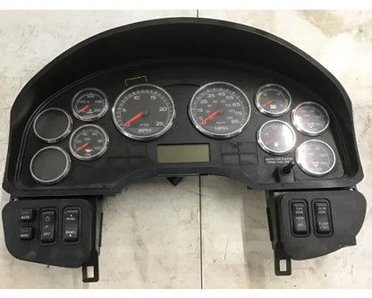 International 3835189C91 instrument cluster (8 gauge) from 2011 International Prostar, used