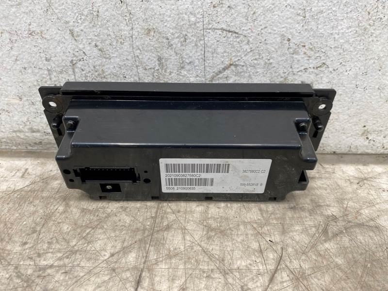 International 3840478F91 climate control panel from 2012 International Prostar, used - view 6 of 6