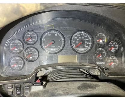 International 3868190C92 instrument cluster (10 gauge) from 2012 International Prostar, used - view 4 of 5