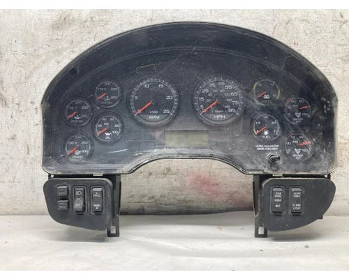 International 3868190C94 instrument cluster (10 gauge) from 2014 International Prostar, used