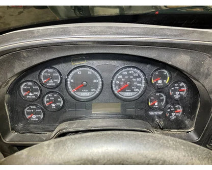 International 3868190C94 instrument cluster (10 gauge) from 2014 International Prostar, used - view 4 of 5