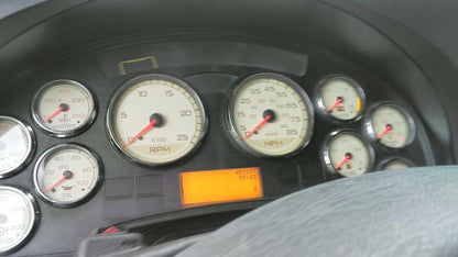International 3868196C93 instrument cluster (10 gauge, with display) from 2013 International Prostar 113, used