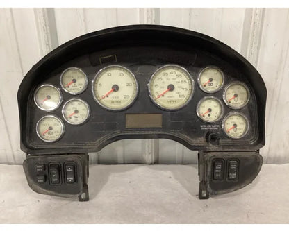 International 3868196C94 instrument cluster (10 gauge) from 2014 International Prostar, used