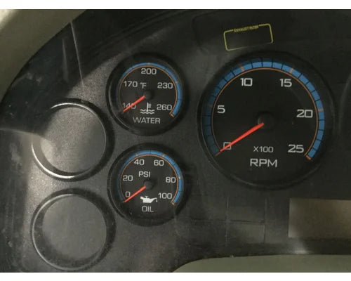 International 3868216C92 instrument cluster (8 gauge) from 2013 International Transtar 8600, used - view 2 of 5