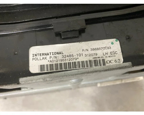 International 3868370C93 instrument cluster (7 gauge) from 2013 International Durastar 4300, used - view 3 of 4