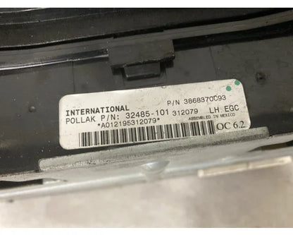 International 3868370C93 instrument cluster (7 gauge) from 2013 International Durastar 4300, used - view 3 of 4