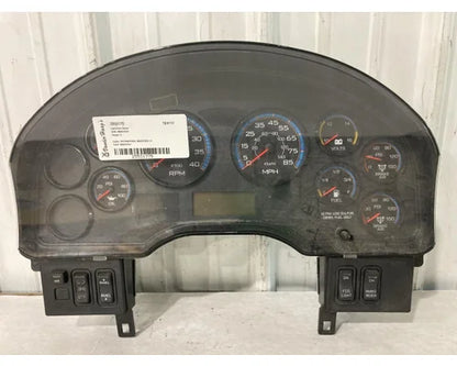 International 3868370C97 instrument cluster (8 gauge) from 2015 International Durastar 4300, used