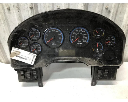 International 3868370C98 instrument cluster (8 gauge) from 2015 International Terrastar, used