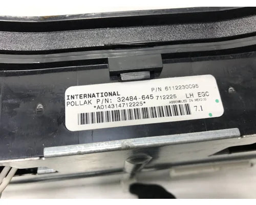 International 6112230C95 instrument cluster (digital, 10 gauge) from 2015 International Prostar, used - view 3 of 4
