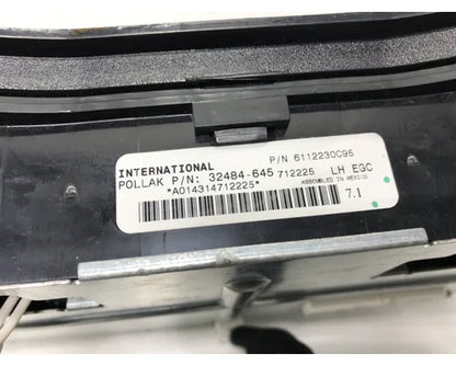 International 6112230C95 instrument cluster (digital, 10 gauge) from 2015 International Prostar, used - view 3 of 4