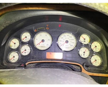 International 6112230C95 instrument cluster (digital, 10 gauge) from 2015 International Prostar, used - view 4 of 4