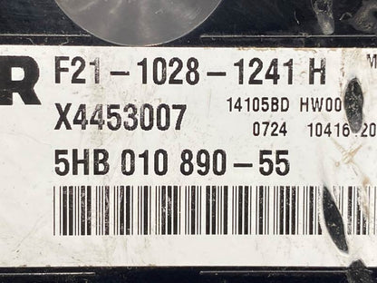 Kenworth F21-1028-1241H climate control panel from 2015 Kenworth T880, used - view 7 of 7