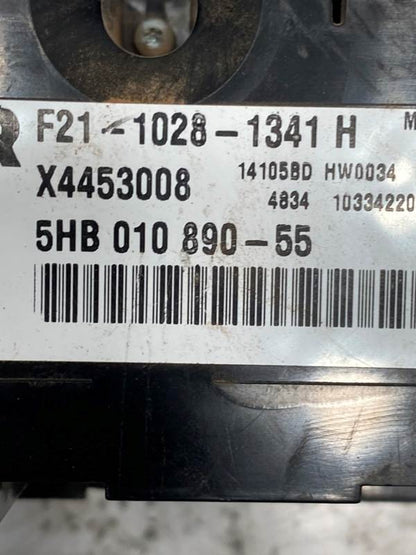 Kenworth F21-1028-1341H climate control panel from 2015 Kenworth T880, used - view 7 of 7