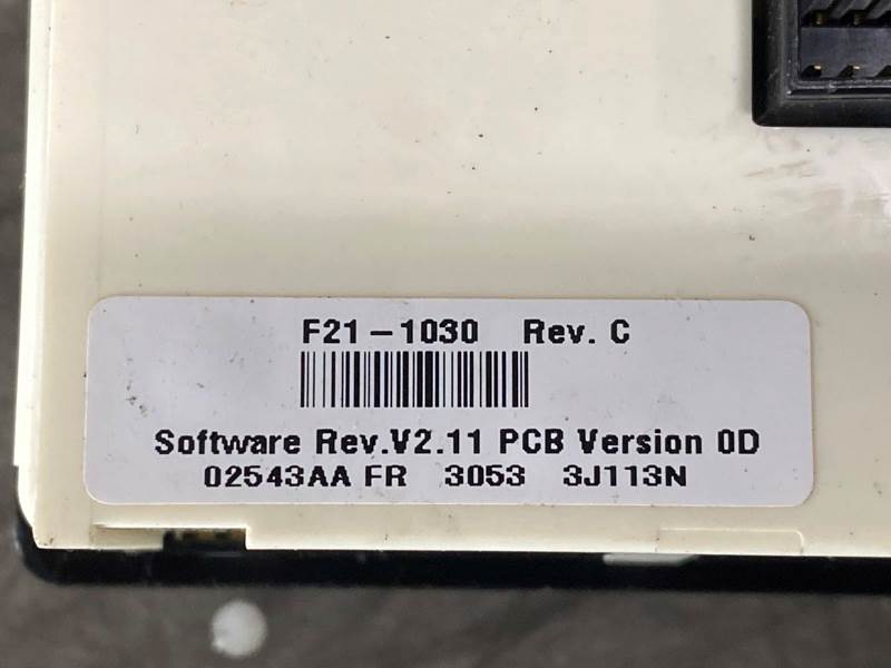 Kenworth F21-1030 sleeper climate control panel from 2014 Kenworth T680, used - view 8 of 8