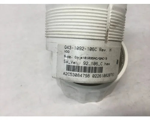 Kenworth Q43-1092-106C engine oil temperature gauge from 2009 Kenworth T660, used - view 2 of 2