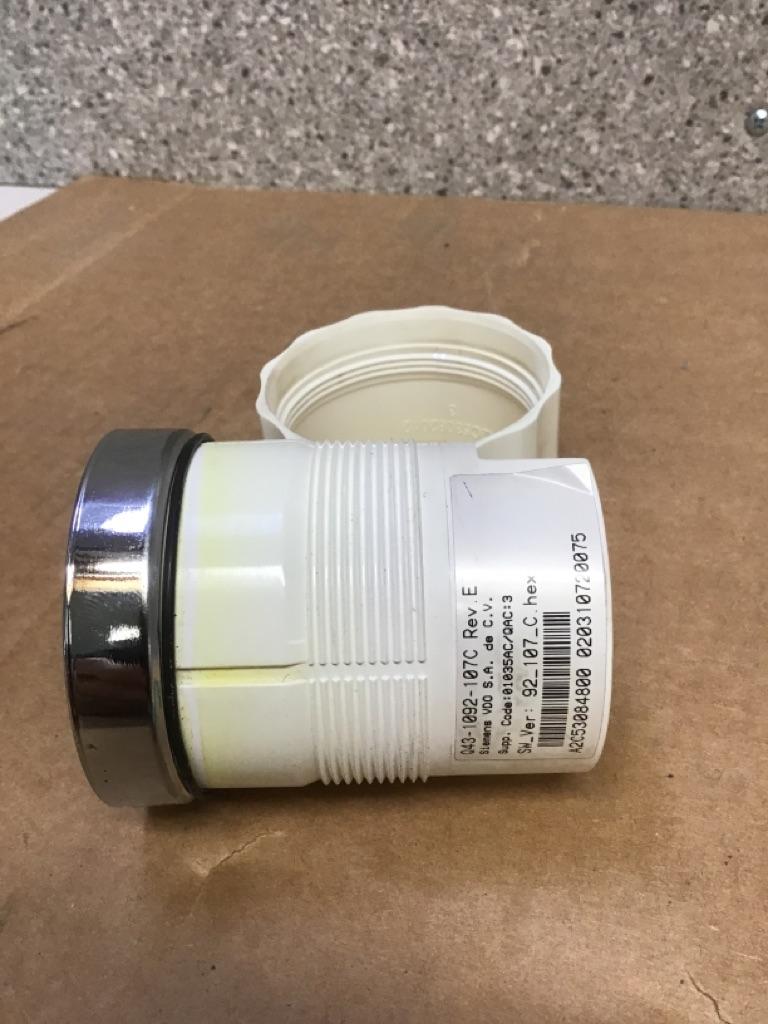 Kenworth Q43-1092-107C transmission temperature gauge from 2008 Kenworth T660, used - view 2 of 3