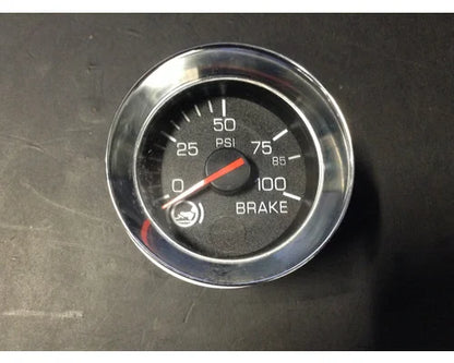 Kenworth Q43-1111-103 brake air pressure gauge from 2013 Kenworth T660, used