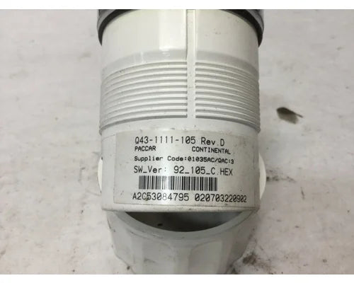 Kenworth Q43-1111-105 coolant temperature gauge from 2013 Kenworth T660, used - view 2 of 2