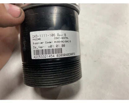 Kenworth Q43-1111-106 engine oil temperature gauge from 2011 Kenworth T660, used - view 2 of 2
