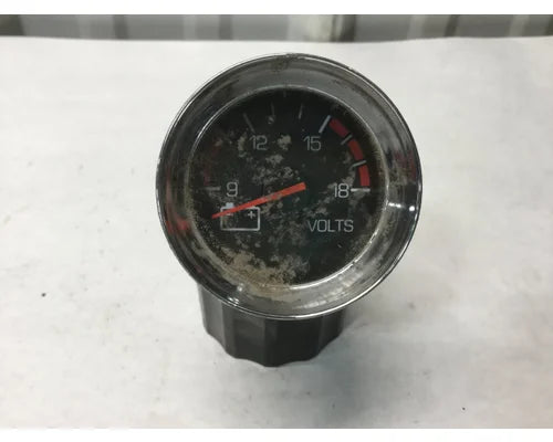 Kenworth Q43-1144-301 voltmeter gauge from 2014 Kenworth T660, used