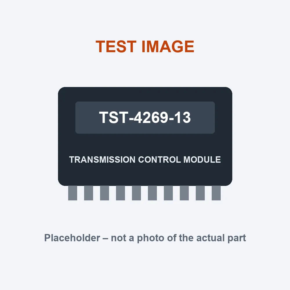 Kenworth TST-4269-13 transmission control module (test placeholder image)