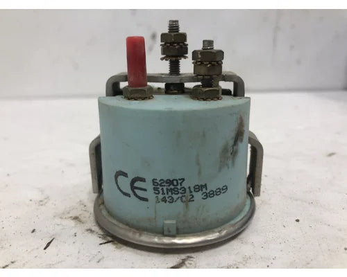 Mack 51MS318M voltmeter gauge from 2003 Mack RB600, used - view 2 of 2