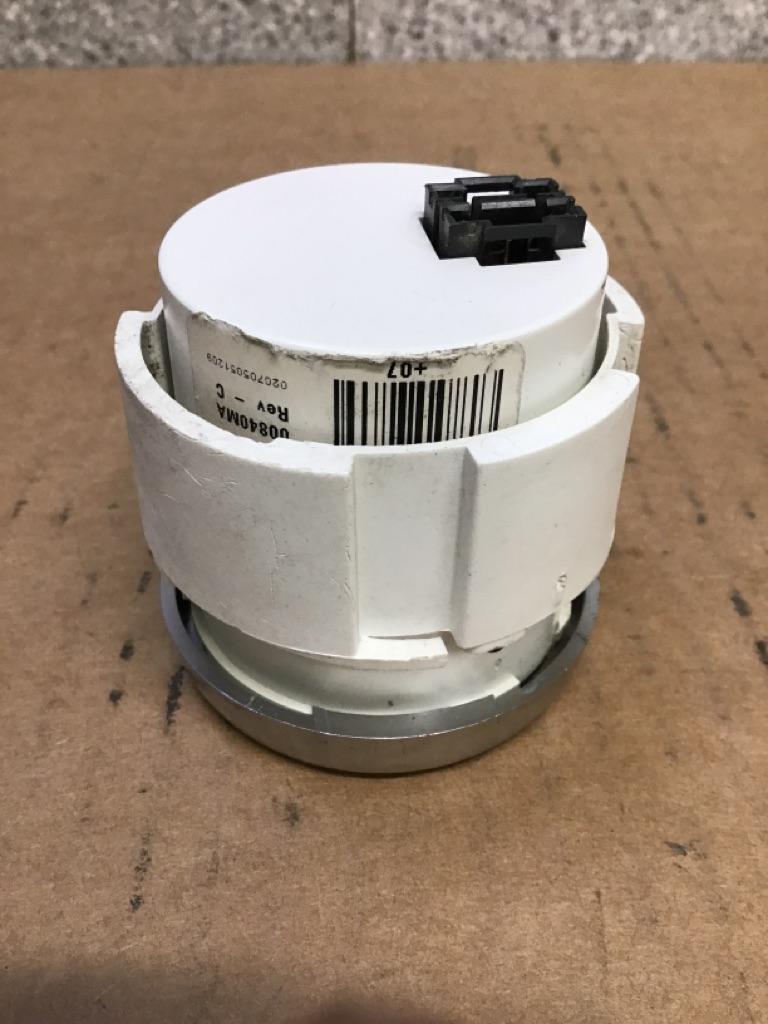 Peterbilt 17-05065-007E fuel gauge (silver bezel) from 2003 Peterbilt 387, used - view 3 of 5