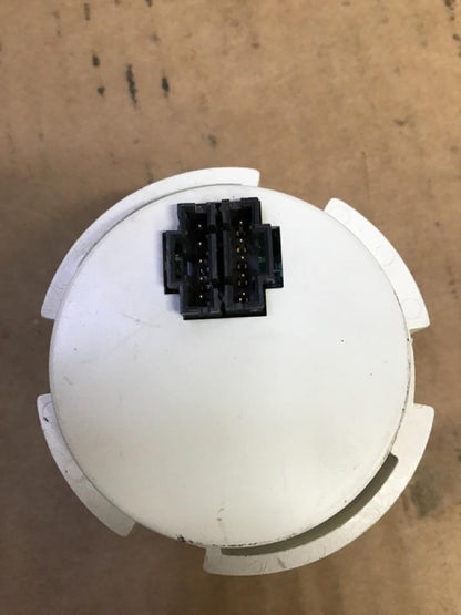 Peterbilt 17-05065-021E water temperature gauge (silver bezel) from 2003 Peterbilt 387, used - view 5 of 5