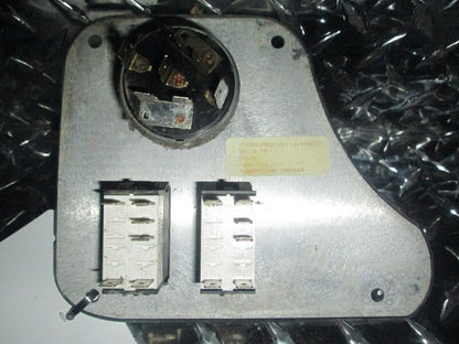 Peterbilt 1705002M001001 switch panel from 2008 Peterbilt 387, used - view 2 of 2