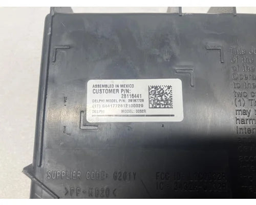 Peterbilt 28116441 keyless entry module from 2012 Peterbilt 348, used - view 3 of 3