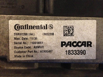 Peterbilt A030G467 aftertreatment control module (ACM) from 2015 Peterbilt 579, used - view 4 of 4
