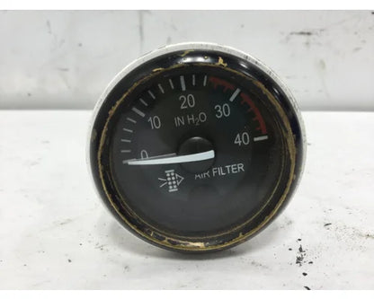 Peterbilt Q43-6002-108B air filter restriction gauge from 2012 Peterbilt 365, used