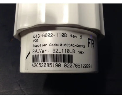 Peterbilt Q43-6002-110B rear drive axle temperature gauge from 2012 Peterbilt 386, used - view 3 of 3